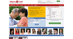 Desktop Screenshot of 50plus-treff.ch